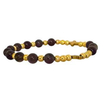ROSARY | Bransoletka z ametystu