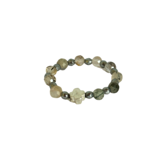 ROSARY | Pierścionek z kwarcu z rutylem