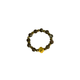 ROSARY | Pierścionek z kwarcu dymnego