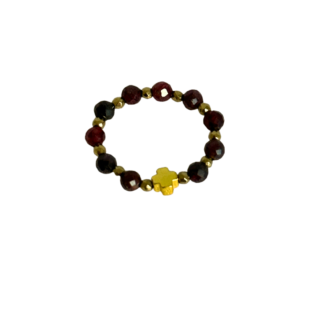 ROSARY | Pierścionek z granatu